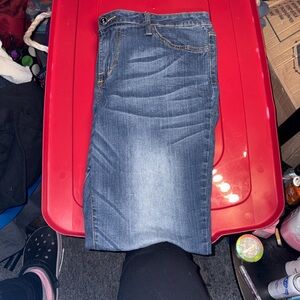 Puma Women's Straight Leg Blue Jeans